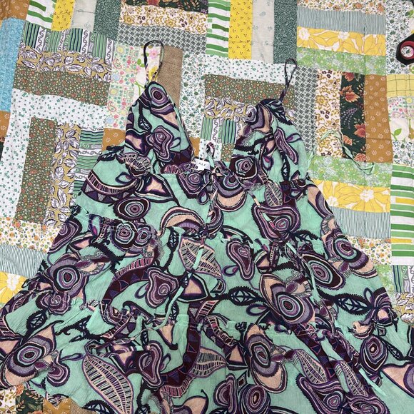 ALC Boho Printed Babydoll Blouse - Picture 5 of 9